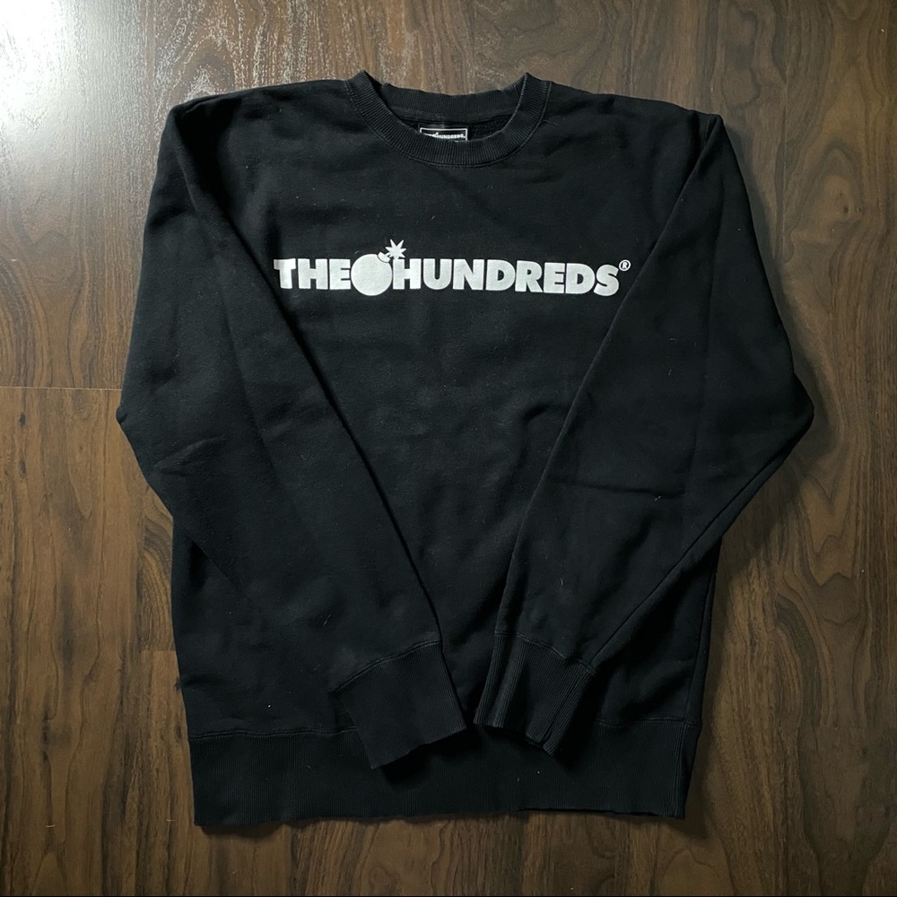 Black Large The Hundreds Crewneck